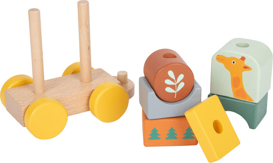 Comboio Infantil em Madeira “Safari” – Brinquedo Educativo e Criativo