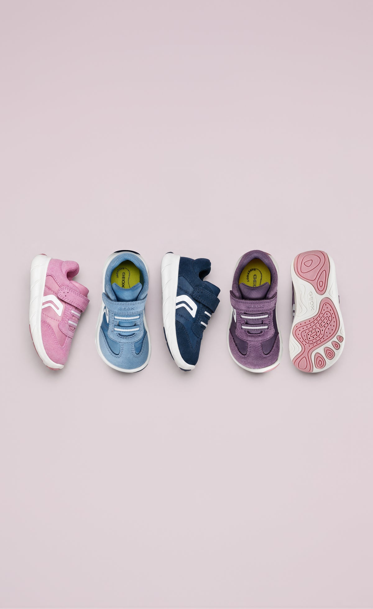 Ténis Desportivos Barefoot Foot-Run Baby Geox – Marino