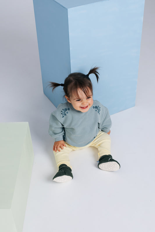 Pantufas para Bebé Zás Trás Mid Season - Blue Cake Pop