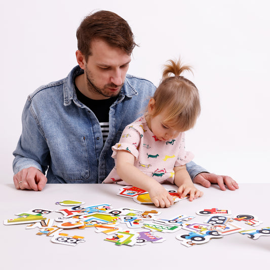 Puzzle Progressivo Veículos + 2 anos (Banana Panda)