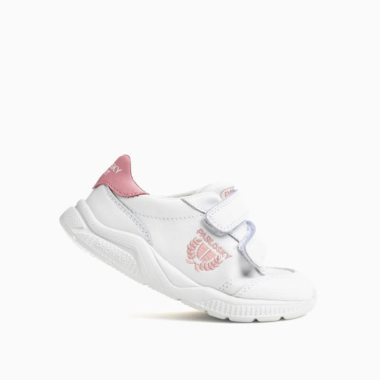 Sapatilhas Barefoot Pablosky Saturn – Branco/Rosa