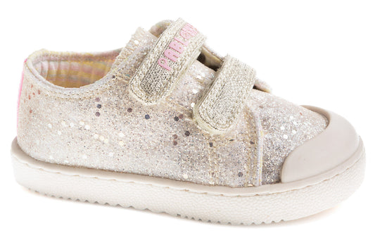 Sapatilhas Pablosky Lona Glitter - Dourado