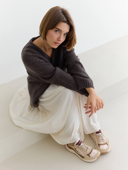 Sapatilhas Mum Barefoot Adulto - Atlas Latte