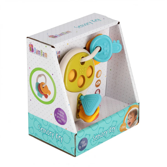 Brinquedo Sensorial Bam Bam - Chaves +18M