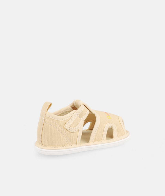 Sandálias Lona Blanditos - Betta Beige