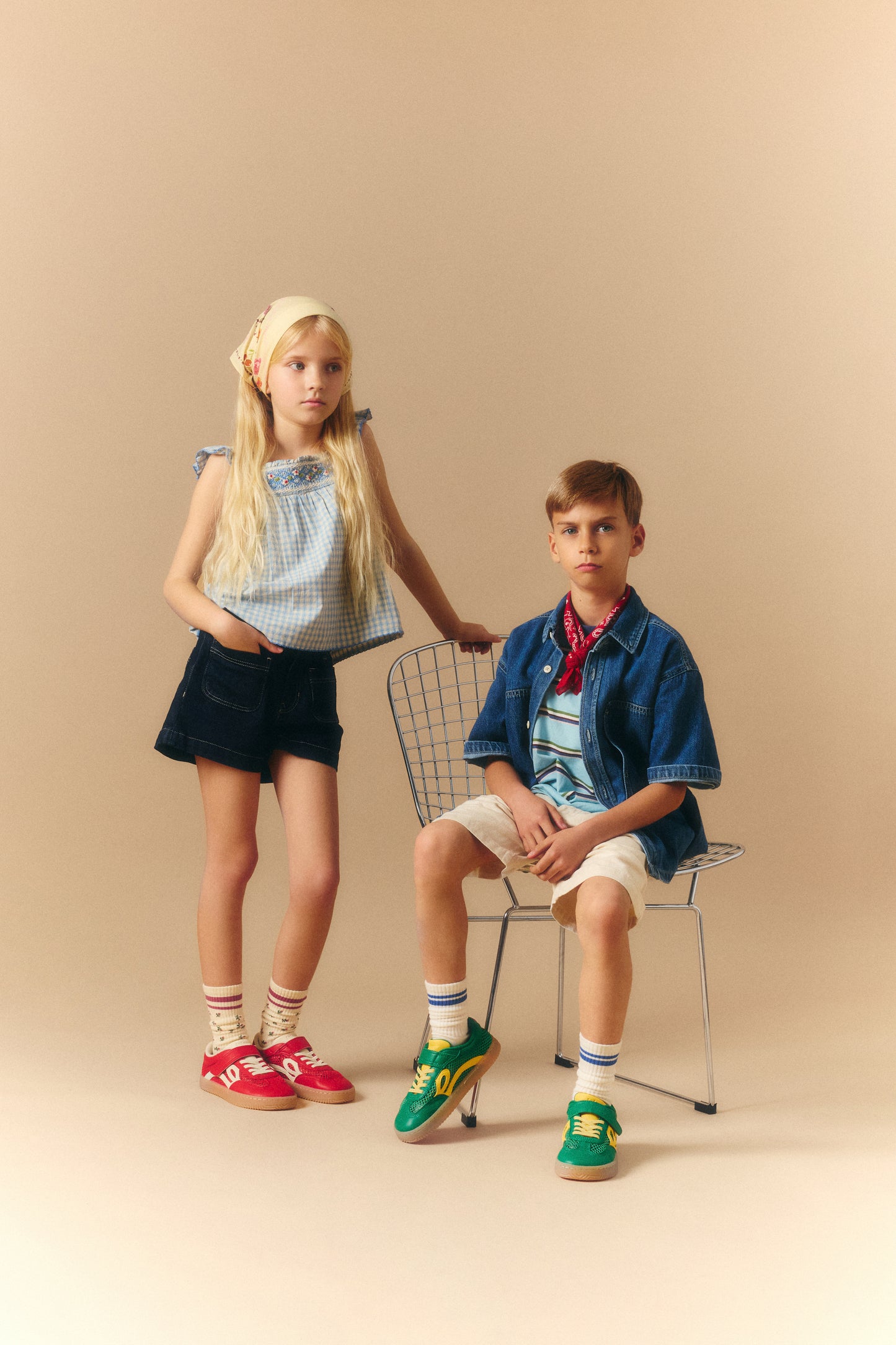 Sapatilhas Lejan Kids Mesh - Red