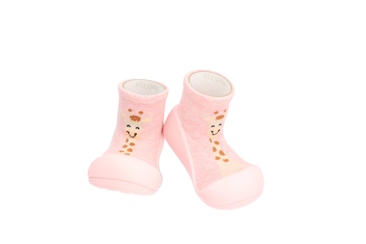 Calçado Primeiros Passos Attipas - Giraffe Pink