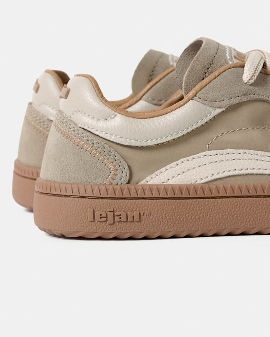 Sapatilhas Barefoot Lejan One - Dark Beige