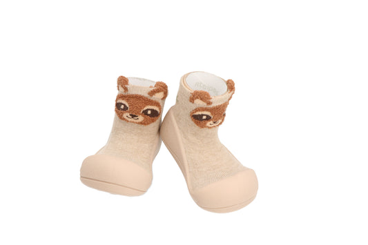 Calçado Primeiros Passos Attipas - Zootopia Racoon Beige