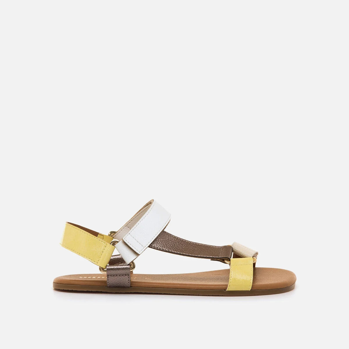 Sandálias Adulto Mustang Free Cleo - Beige