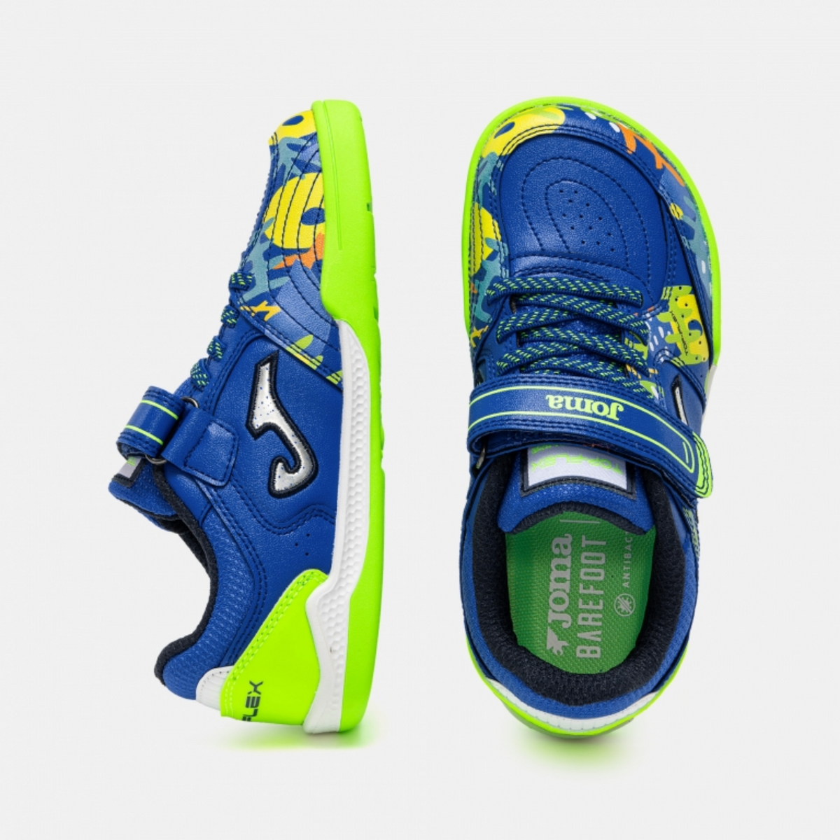 Sapatilhas Barefoot de Futsal Joma Top Flex – Azul Royal