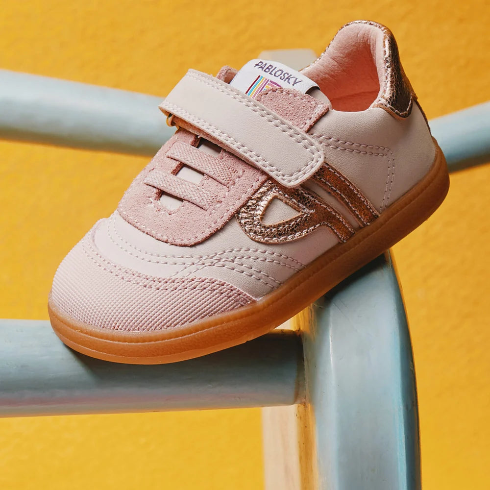 Sapatilhas Barefoot Pablosky Sax – Rosa