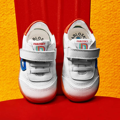 Sapatilhas Barefoot Pablosky Sax – Branco