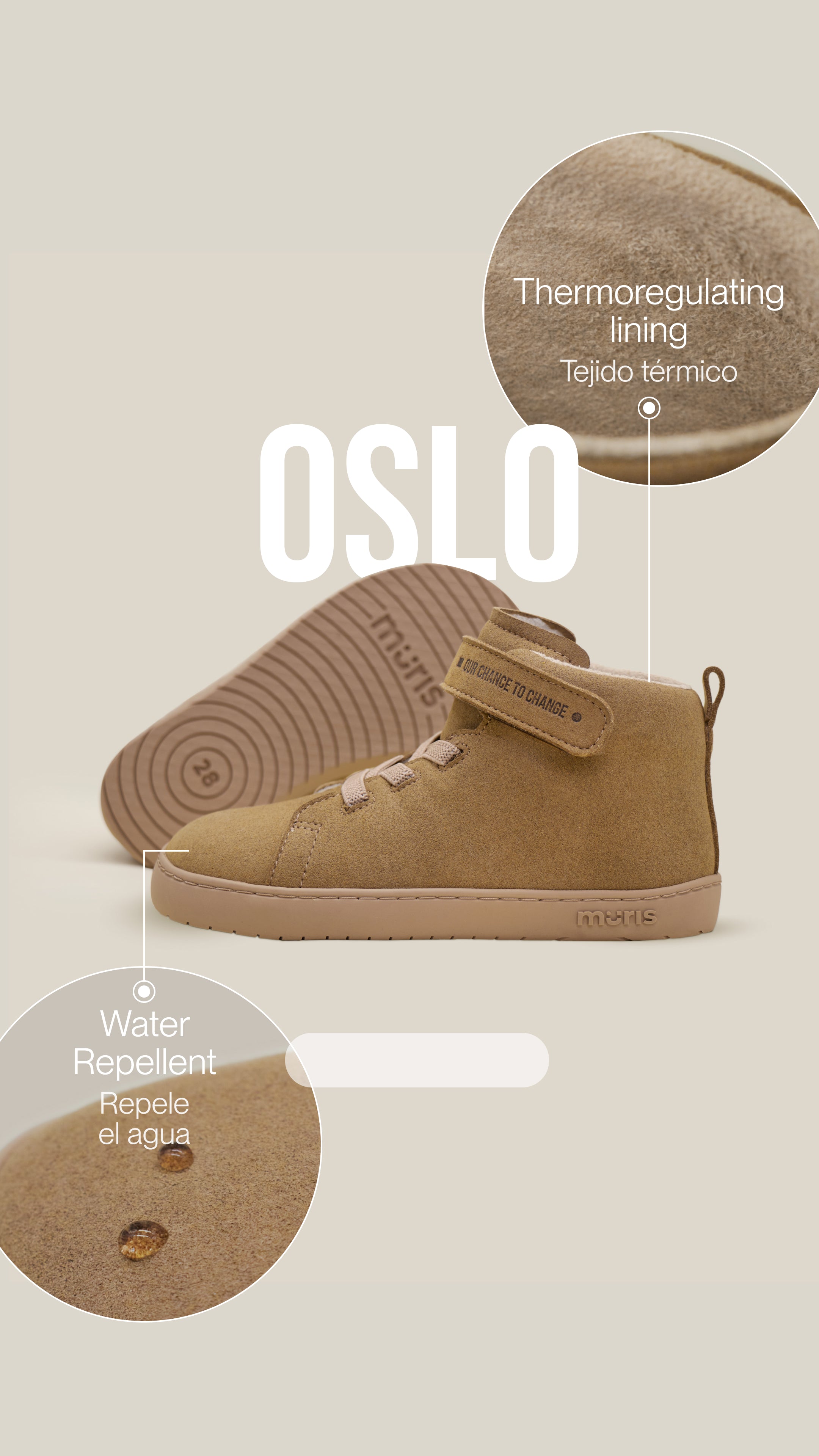 Botas Muris Oslo MINI - Castanho