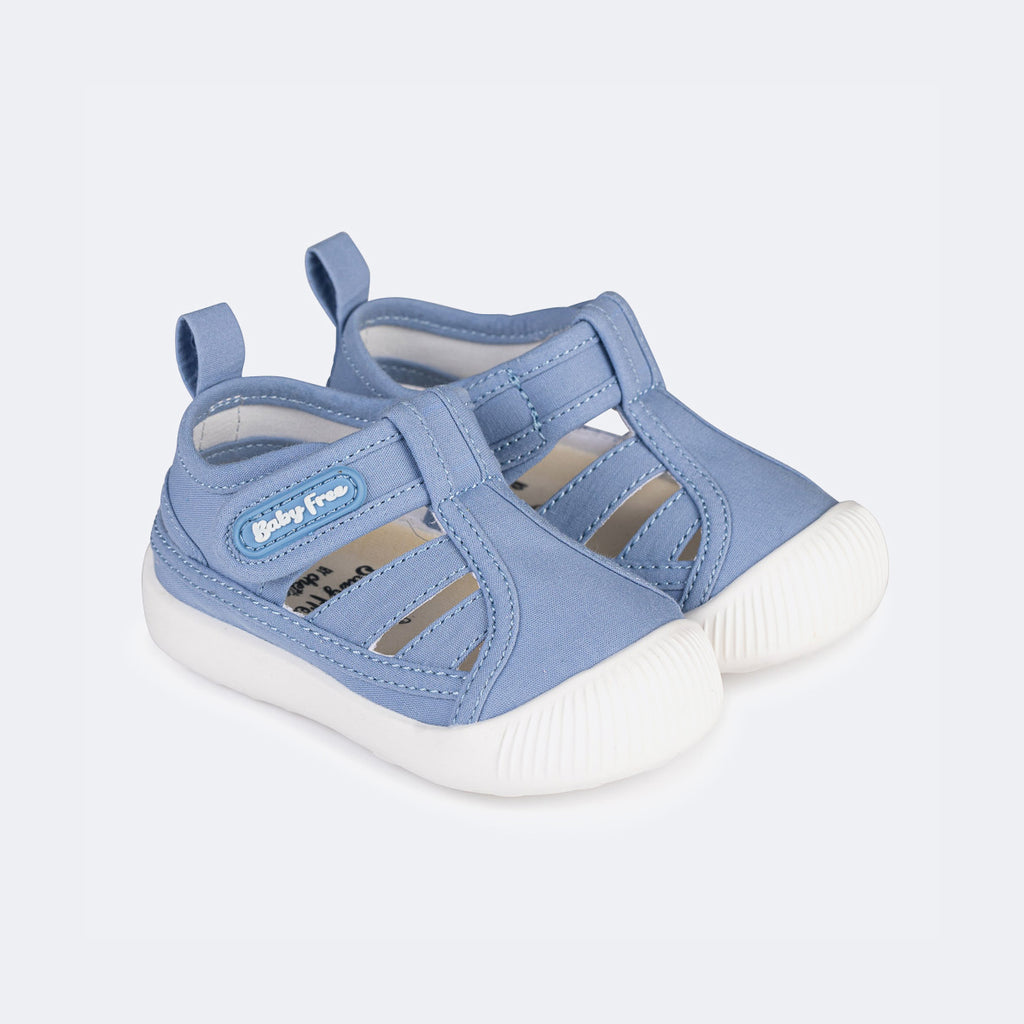 Sandálias Barefoot Babyfree - Azul