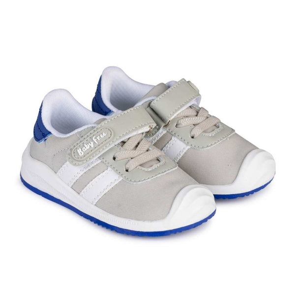 Sapatilhas Chetto Desportivas Baby Free - Lona Gris
