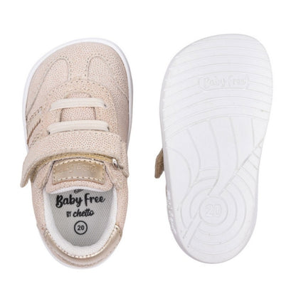Sapatilhas Chetto Barefoot - Beige Oro