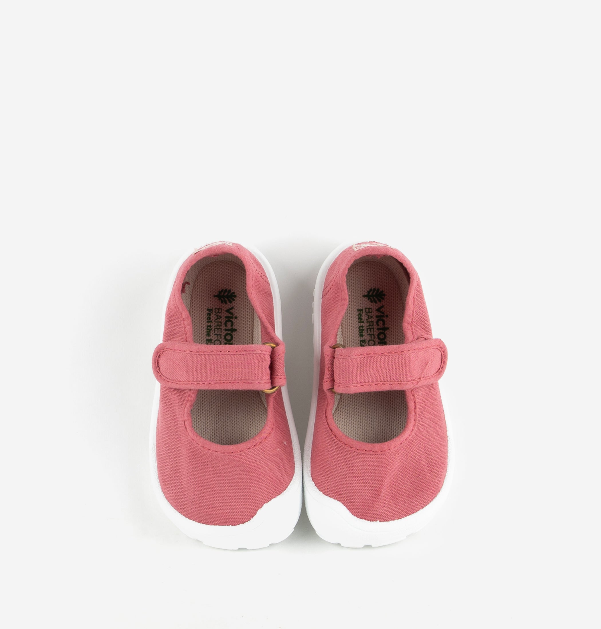 Sandálias Bosco Barefoot - Lona Frambuesa