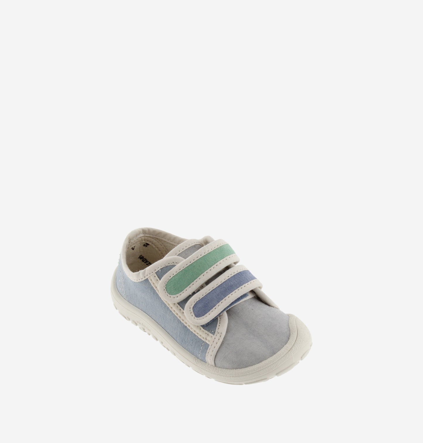 Sapatilhas Bosco Barefoot Basket Tiras Lona - Azul