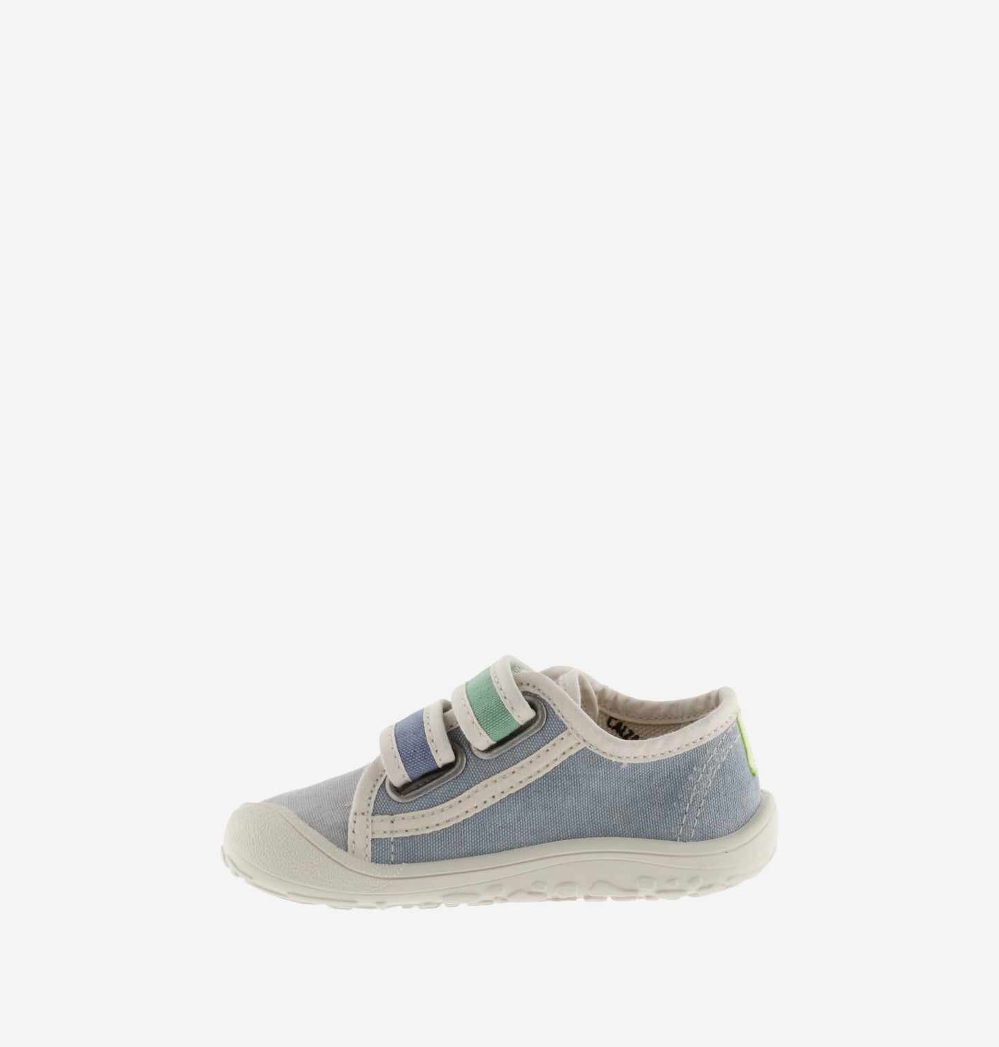 Sapatilhas Bosco Barefoot Basket Tiras Lona - Azul