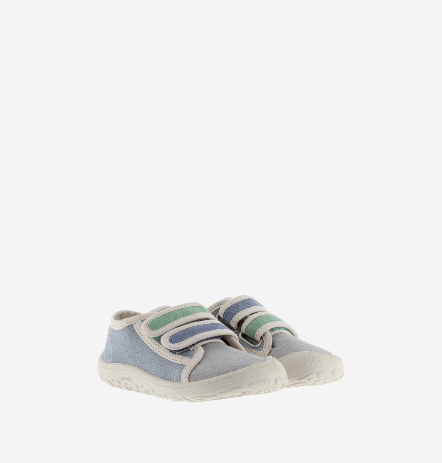 Sapatilhas Bosco Barefoot Basket Tiras Lona - Azul
