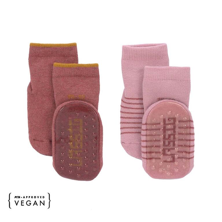 Meias Antiderrapantes da LÄSSIG - Rosa