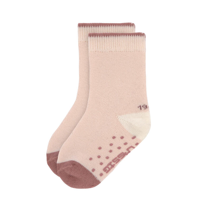Meias Antiderrapantes da LÄSSIG - Pack 2 - Rosa