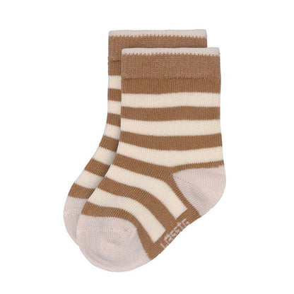 Pack 3 Meias Infantis Lässig - Creme/Rosa