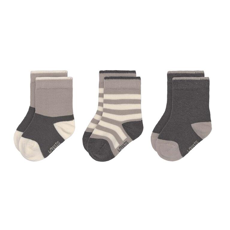Pack 3 Meias Infantis Lässig - Cinzento
