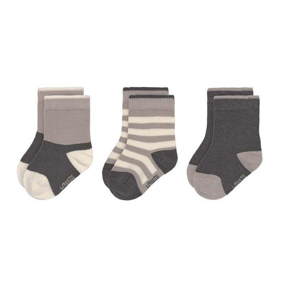 Pack 3 Meias Infantis Lässig - Cinzento