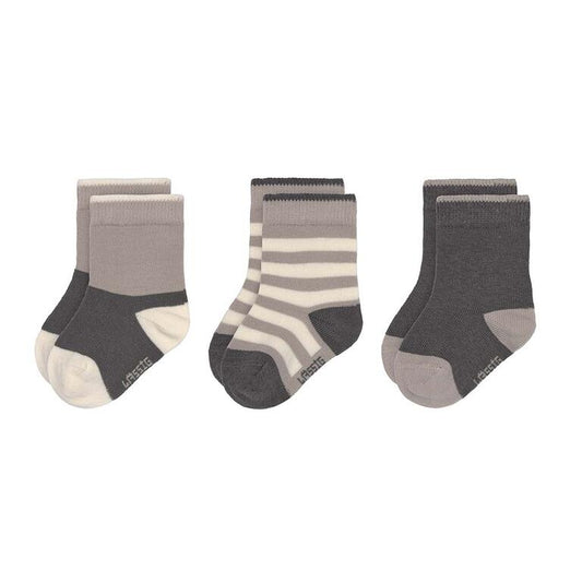 Pack 3 Meias Infantis Lässig - Cinzento