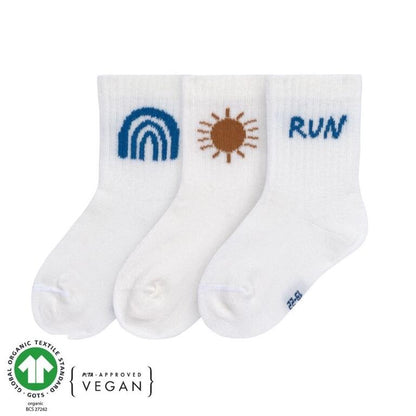 Meias respeitadoras LÄSSIG - Pack 3 - LITTLE RUN