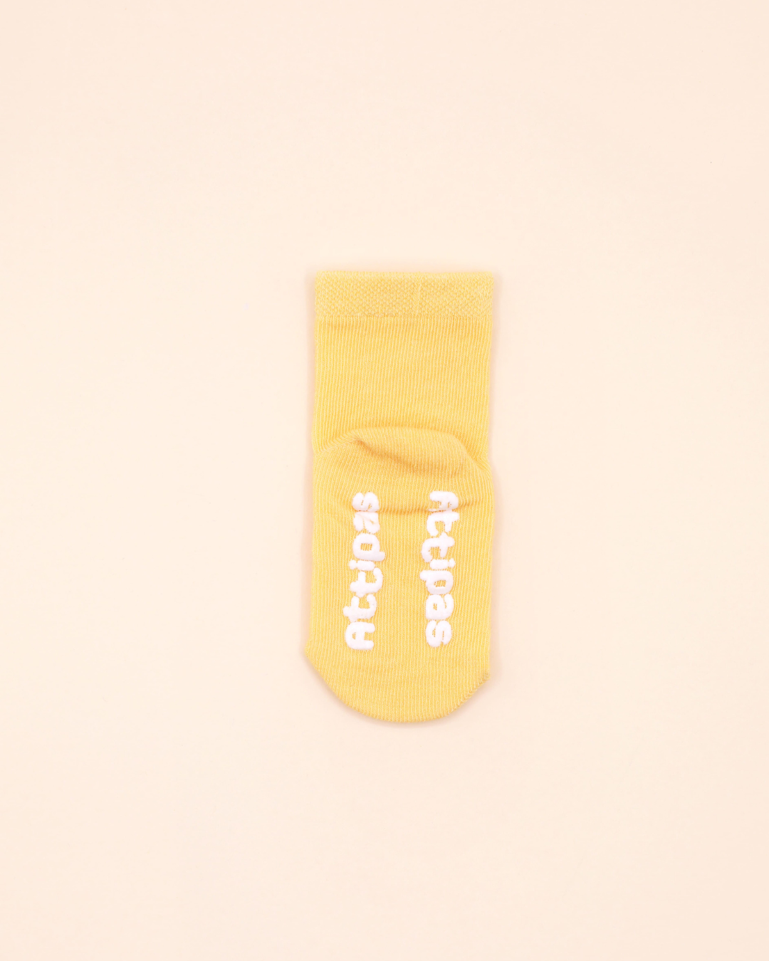 Meias Antiderrapantes Attipas Rainbow - Amarelo (1 par)