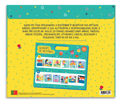 Quadro de Rotinas - Happy Colors
