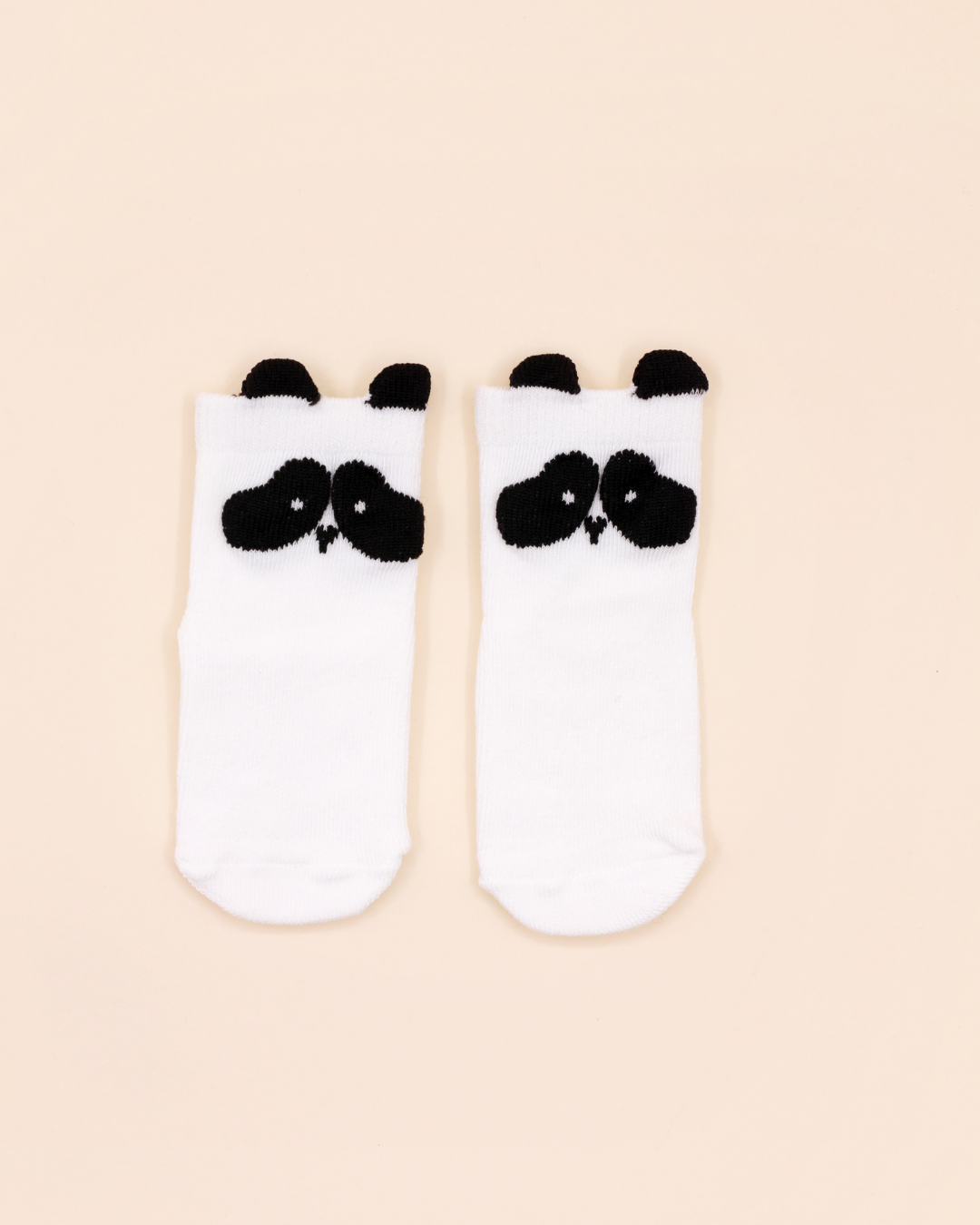 Meias Antiderrapantes Attipas Panda (Branco) – 1 Par