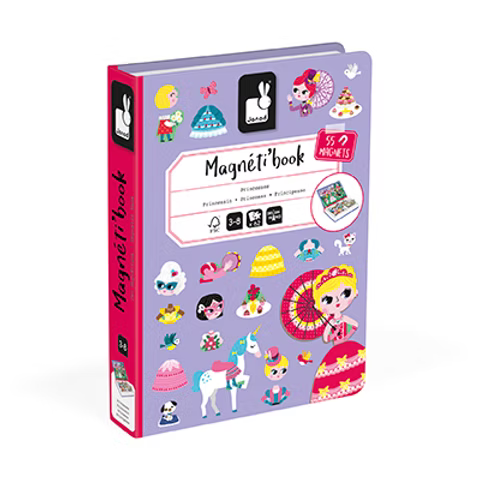 Magneti’Book Princesas – Jogo Magnético +3A