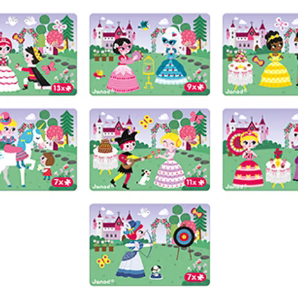 Magneti’Book Princesas – Jogo Magnético +3A