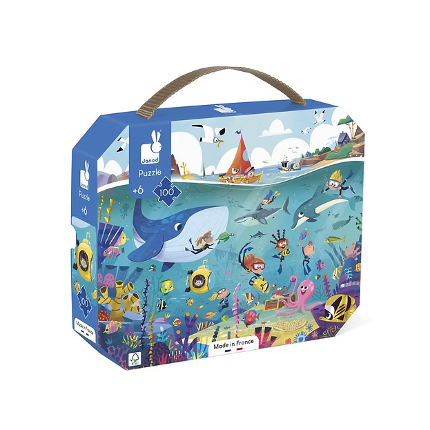 Puzzle Oceano (100 peças) +6A