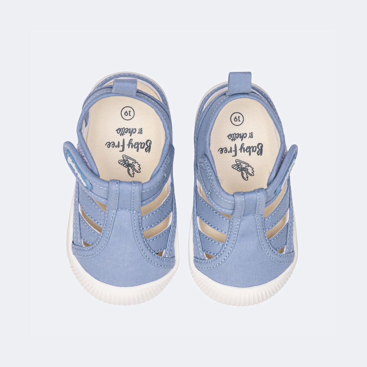 Sandálias Barefoot Babyfree - Azul