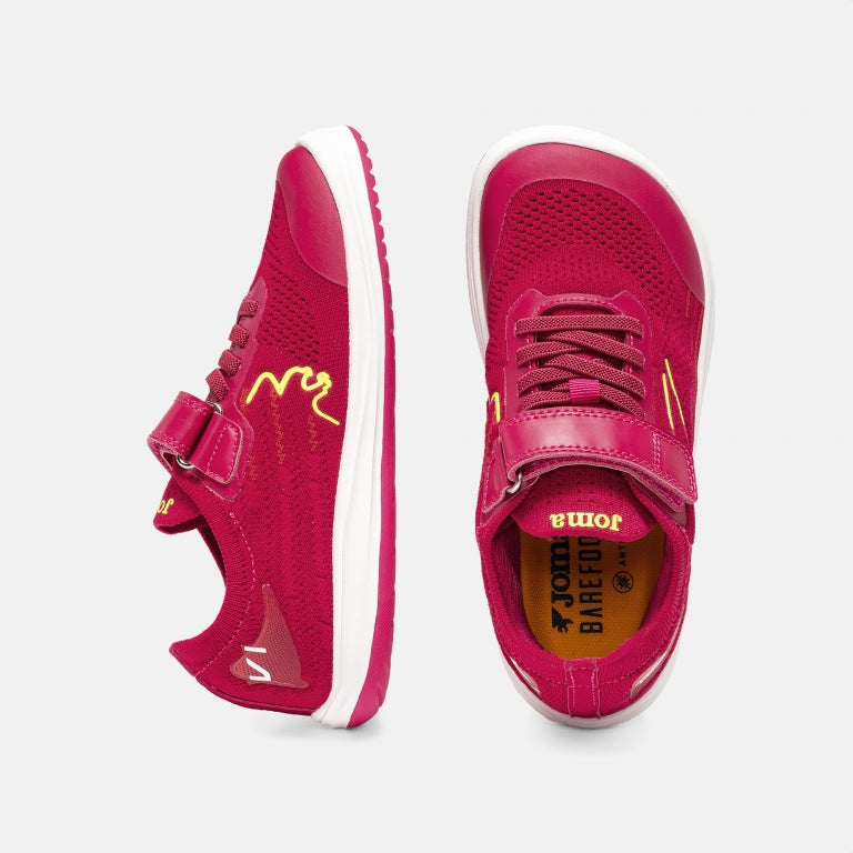 Sapatilhas Barefoot Joma Viper Junior Velcro – Fúcsia