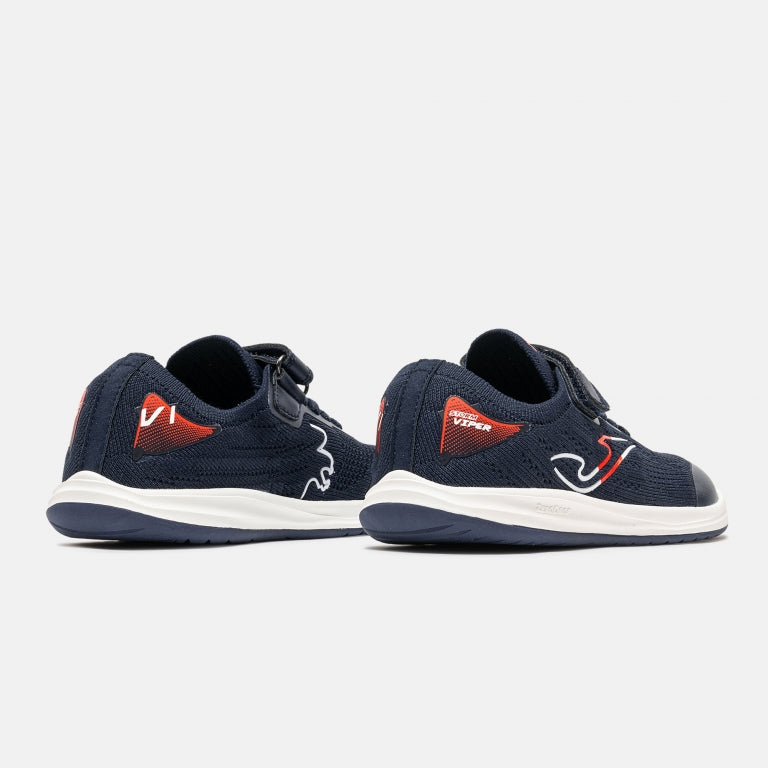 Sapatilhas Barefoot Joma Viper Junior Velcro – Azul-Marinho