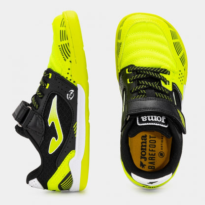 Sapatilhas Barefoot de Futsal Joma Sala Max Junior – Amarelo Fluorescente
