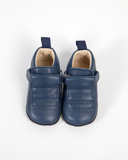 Sapatinhos Barefoot Bunny Girafinha - Azul Marinho
