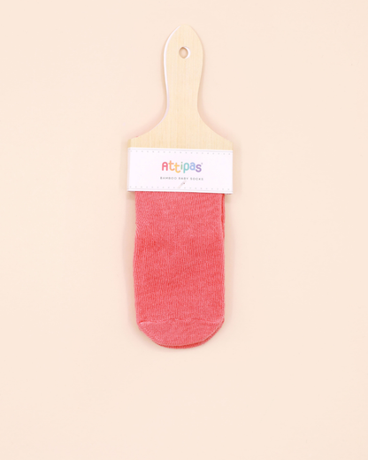 Meias Antiderrapantes Attipas Rainbow - Rosa (1 par)