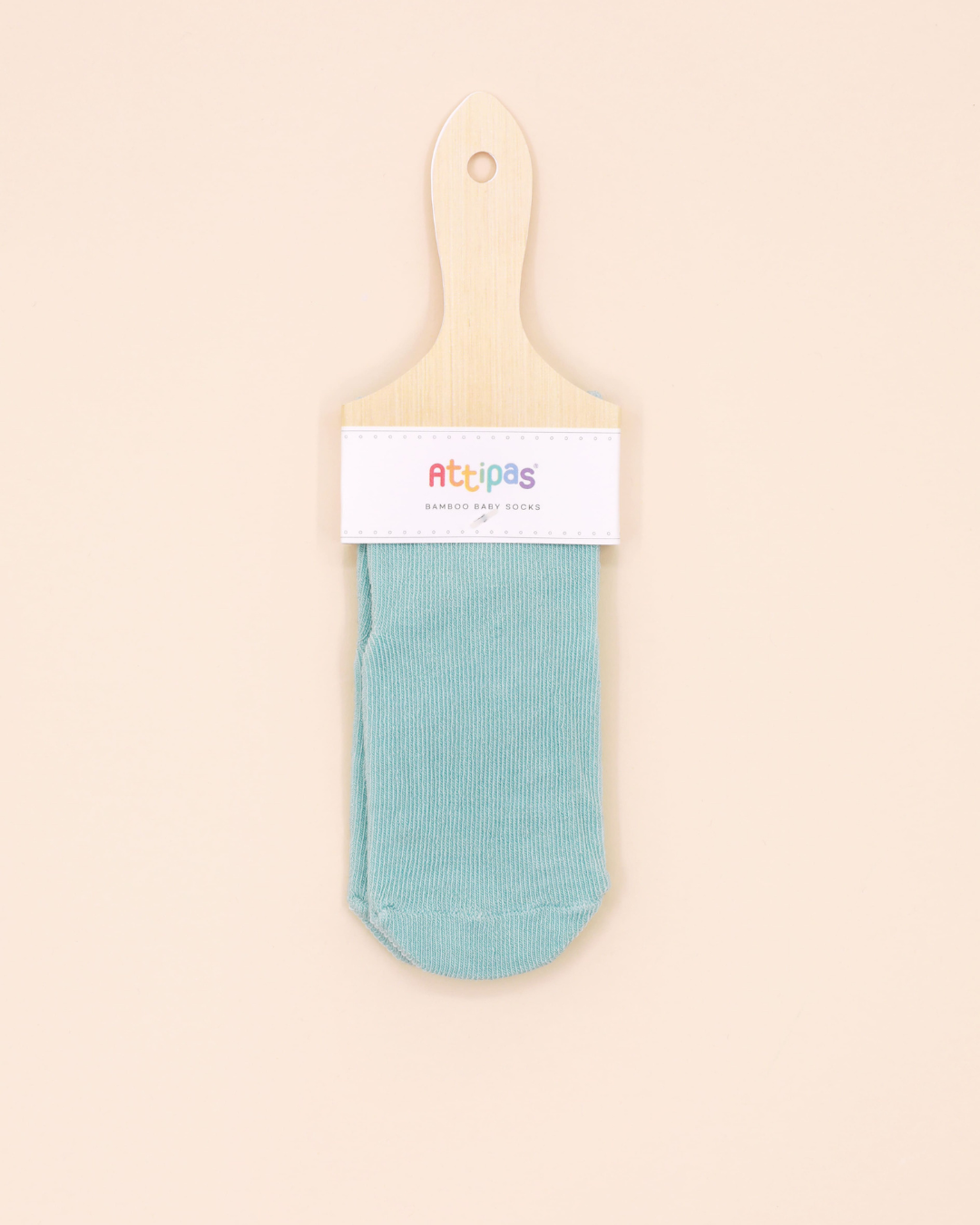 Meias Antiderrapantes Attipas Rainbow - Verde (1 par)