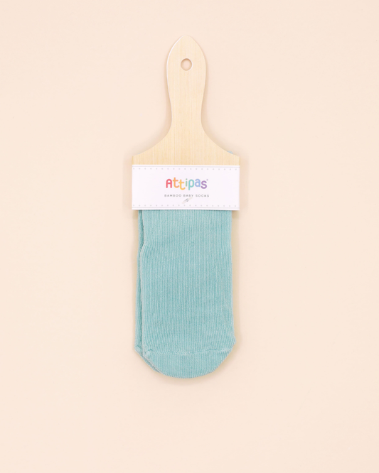 Meias Antiderrapantes Attipas Rainbow - Verde (1 par)