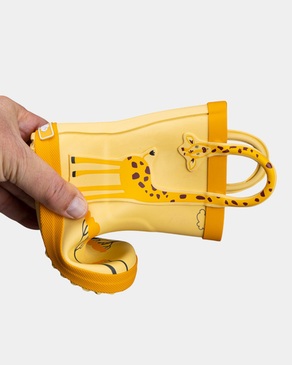 Galochas Barefoot da Chetto - Girafa Amarelo