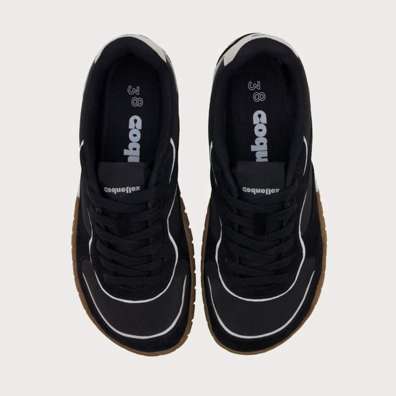 Sapatilhas Barefoot Coqueflex Kian - Preto