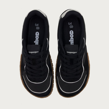 Sapatilhas Barefoot Coqueflex Kian - Preto