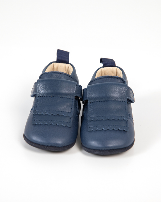 Sapatinhos Barefoot Bunny Girafinha - Azul Marinho